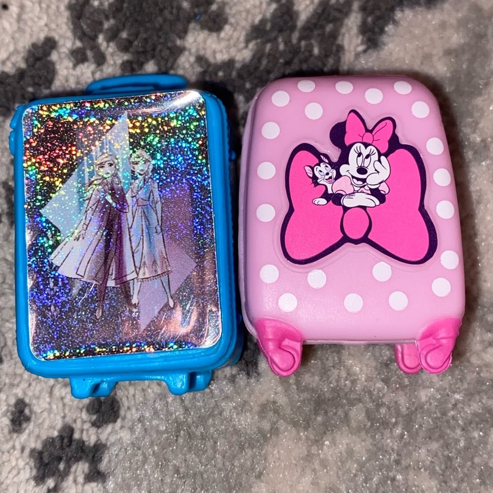 MiniBrand Frozen and Minnie Luggage